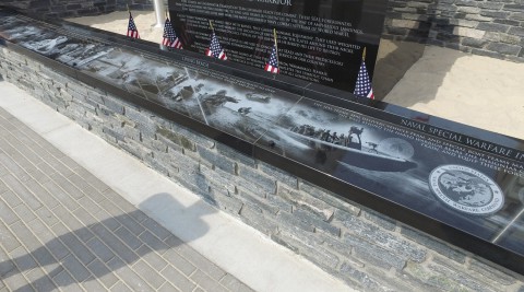 navy wall